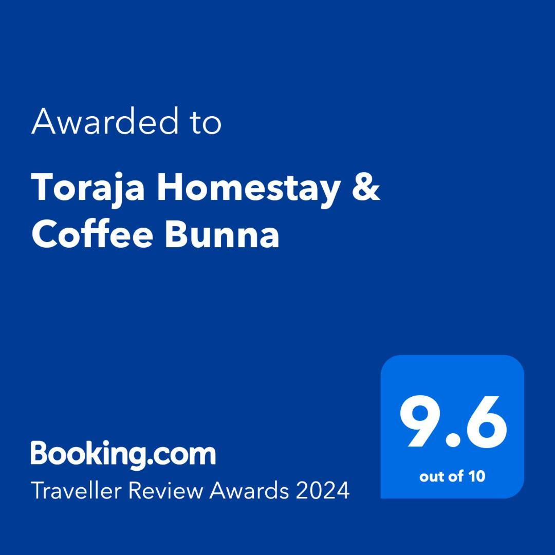 Toraja Homestay & Coffee Bunna Rantepao Kültér fotó